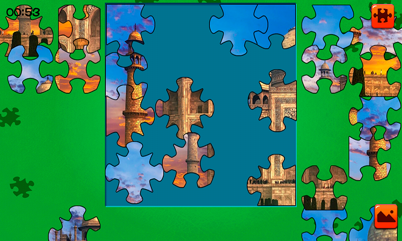 Magic Land Jigsaw Game Screenshot