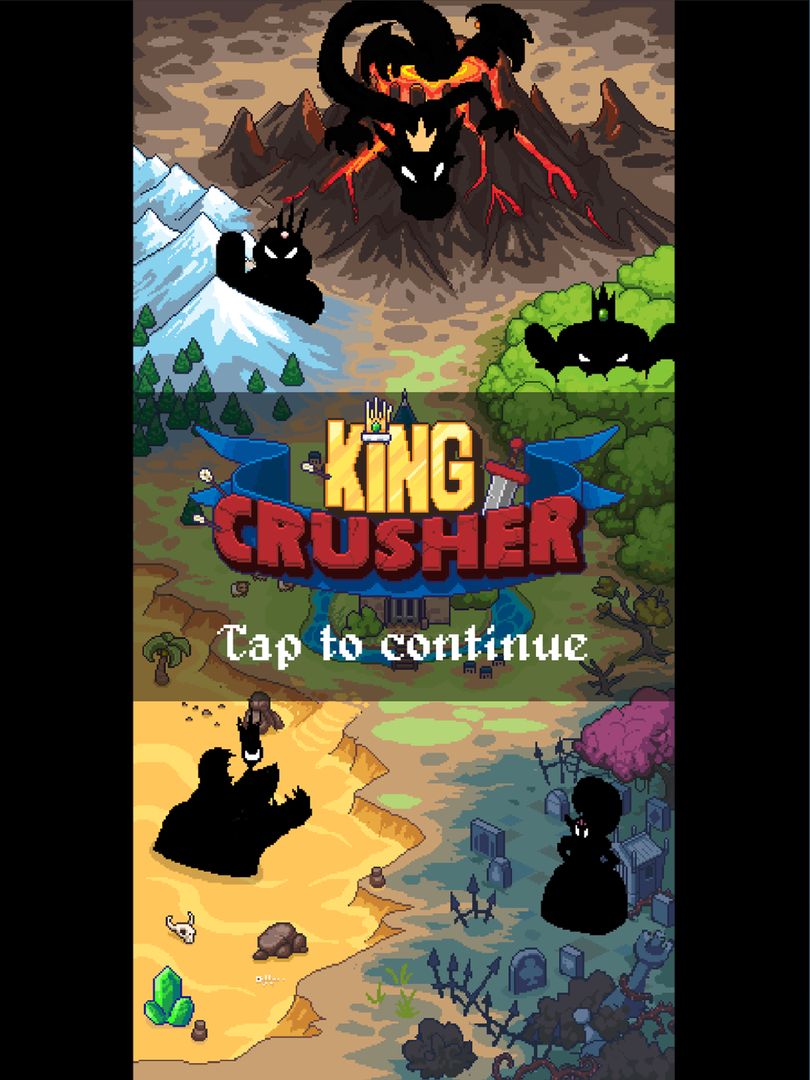 Screenshot of King Crusher – a Roguelike Game