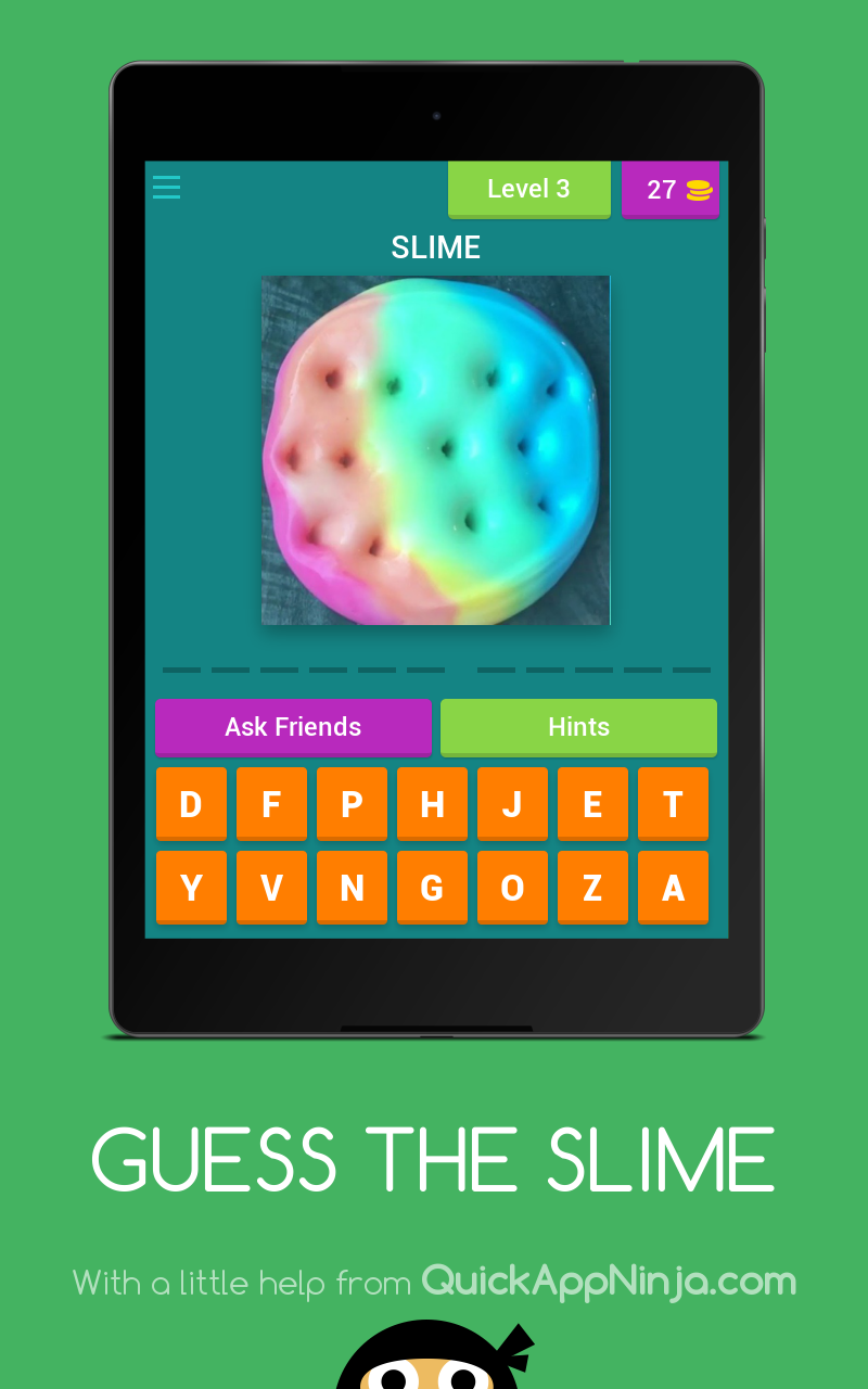 GUESS THE SLIME 遊戲截圖