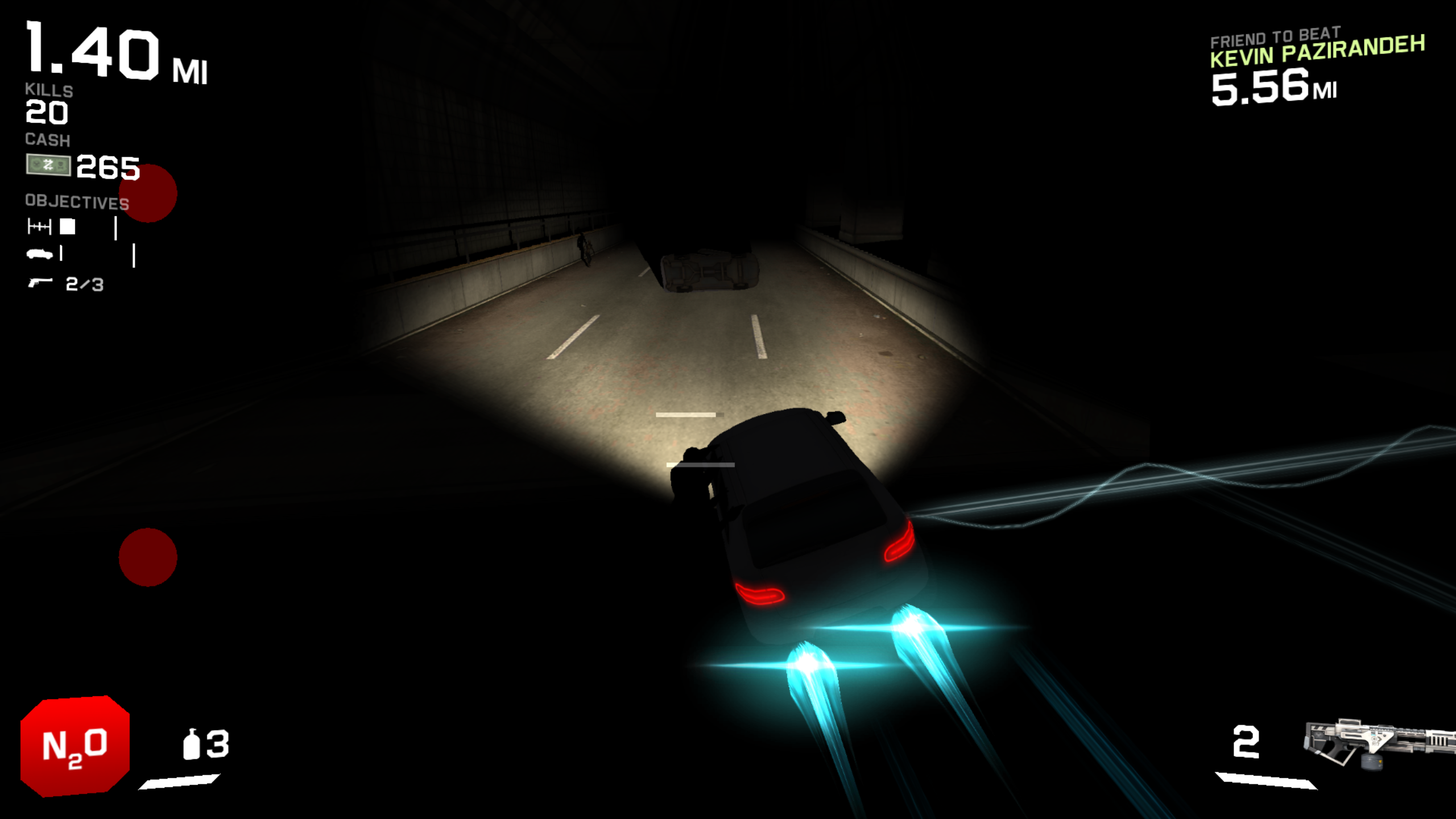 Cuplikan Layar Game Zombie Highway 2