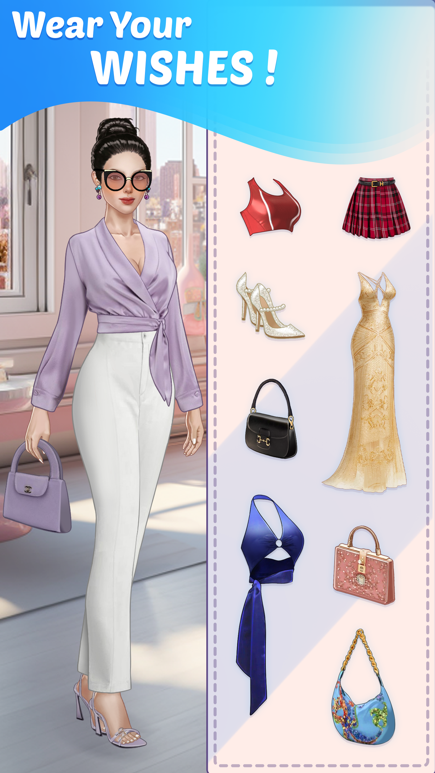 Super Stylist: Dress Up Game Game Screenshot