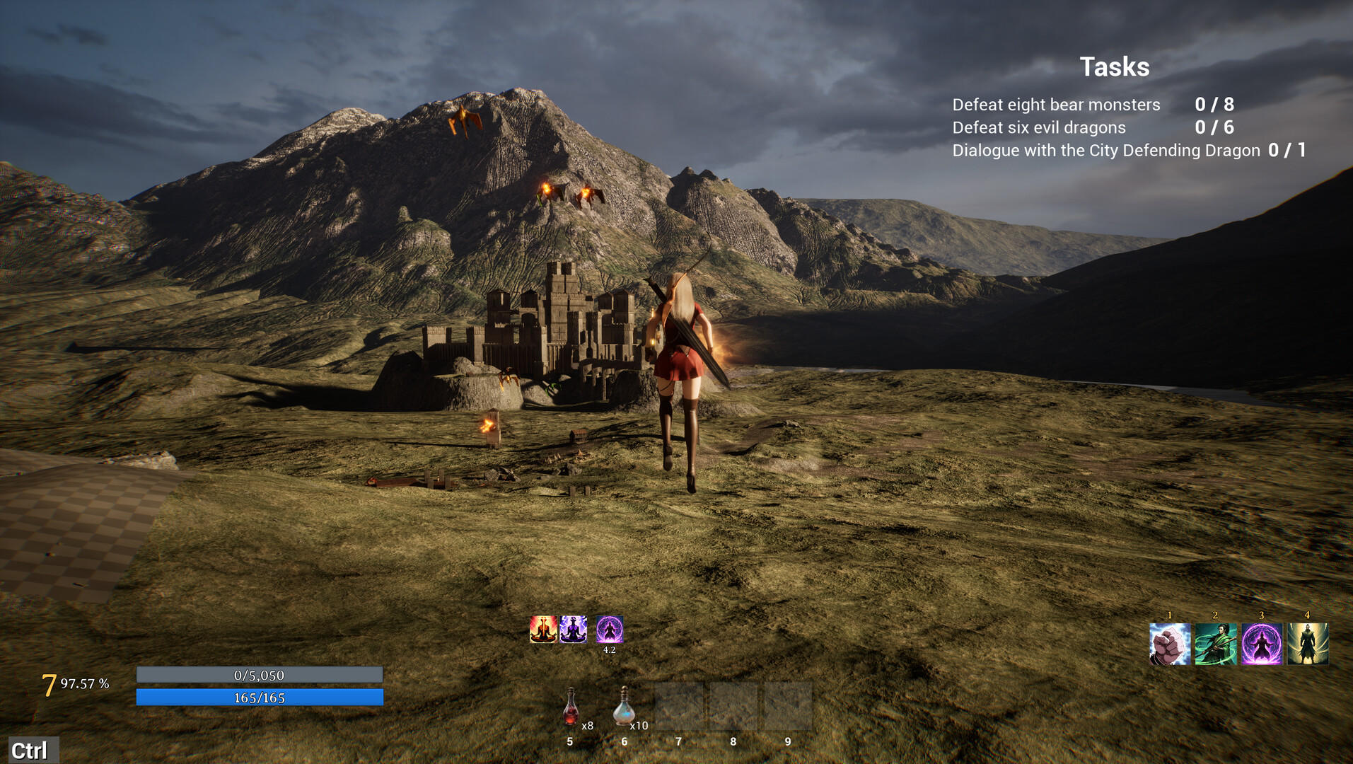 Dragon Expedition Game Screenshot