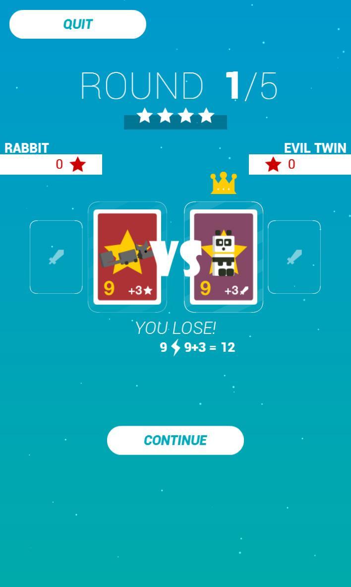 Screenshot of Twin Rabbit Battle