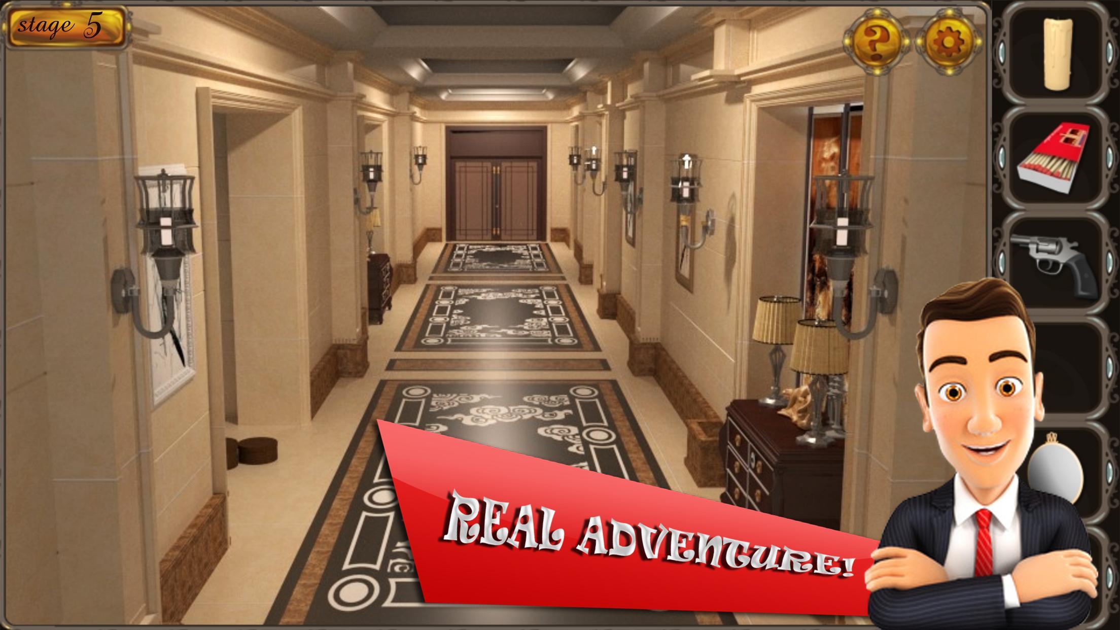 Captura de Tela do Jogo Escape World's Largest Hotel
