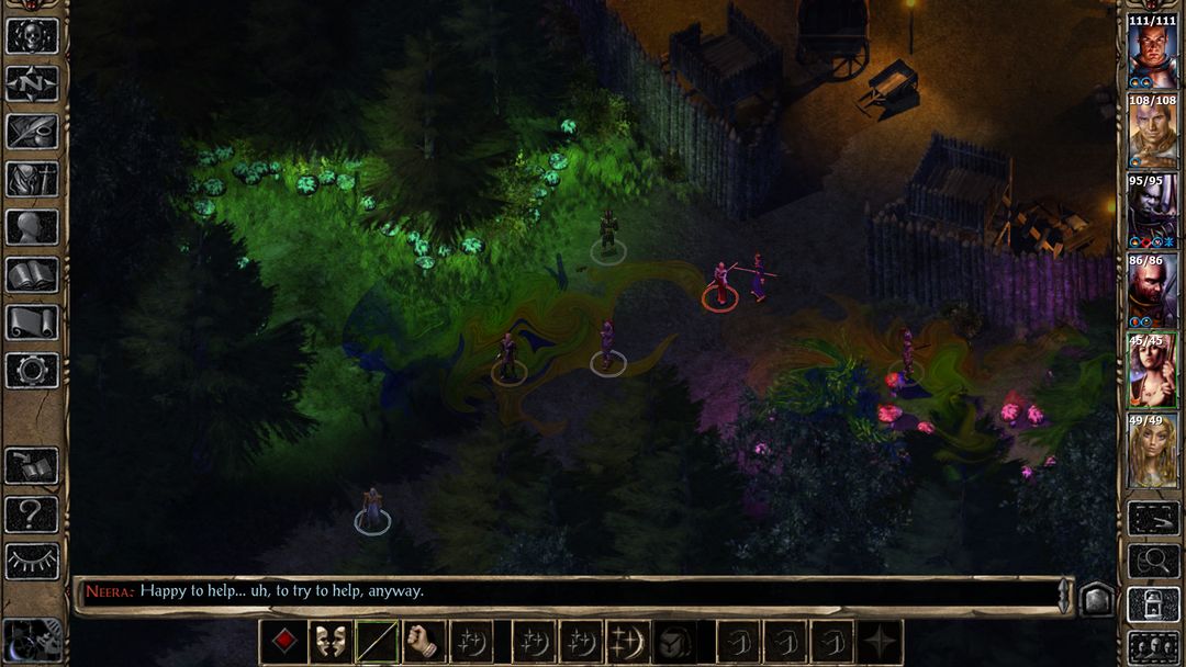 Baldur's Gate II: Enhanced Ed. ภาพหน้าจอเกม