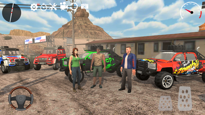 Baby Jeep Game Screenshot