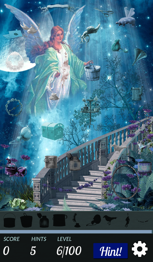 Hidden Object - Love and Light Game Screenshot