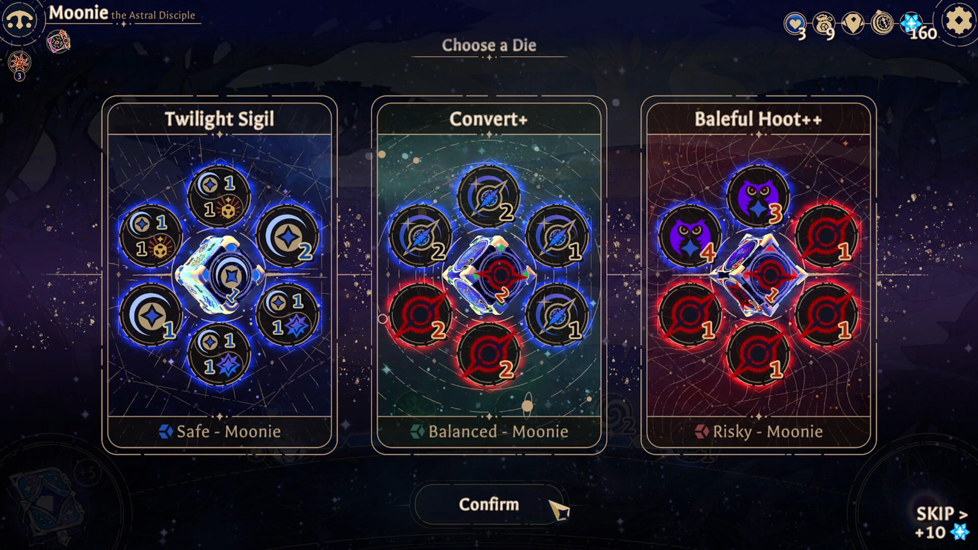Screenshot of Astrea: Six-Sided Oracles