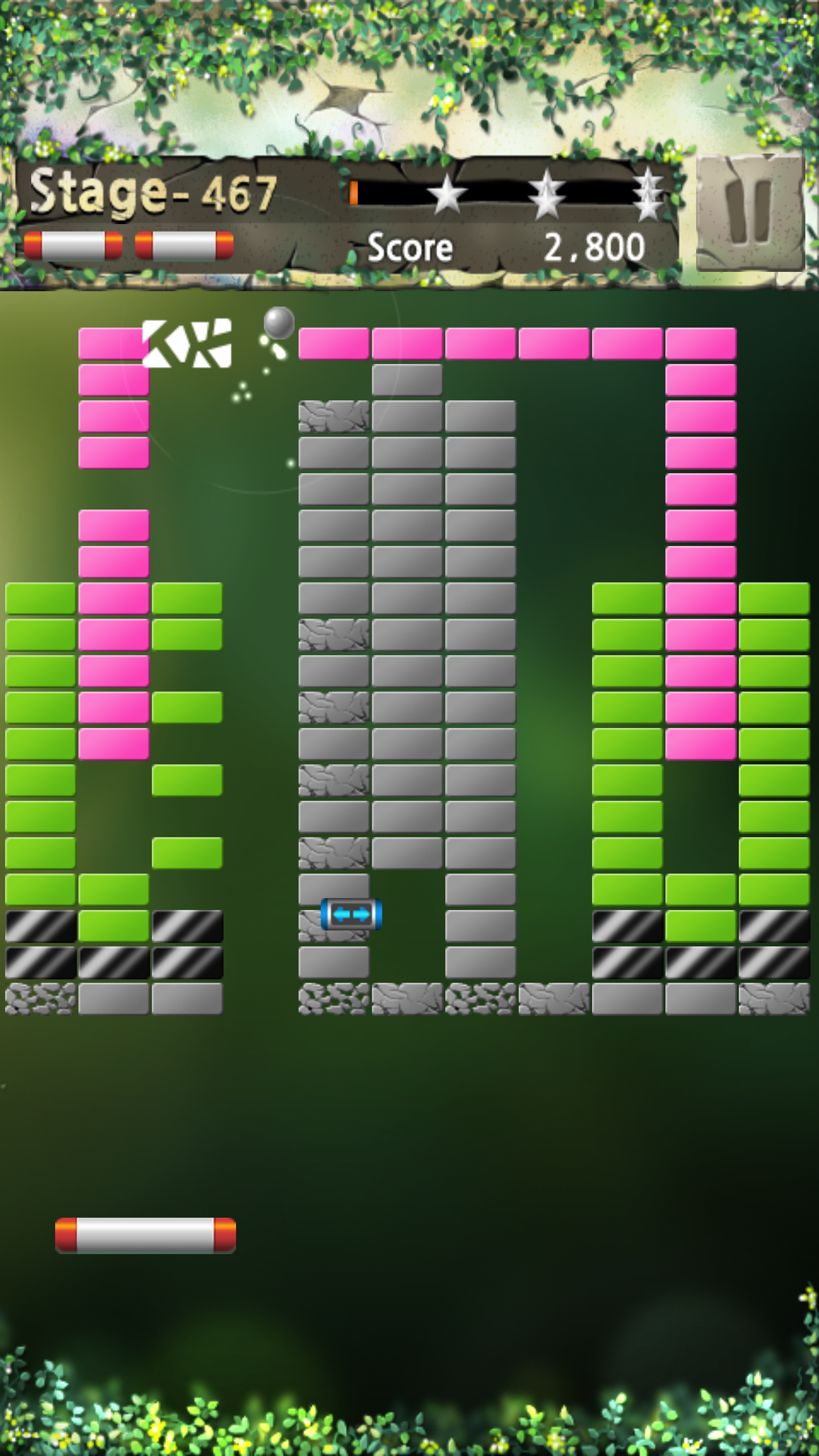 Cuplikan Layar Game Bricks Breaker King