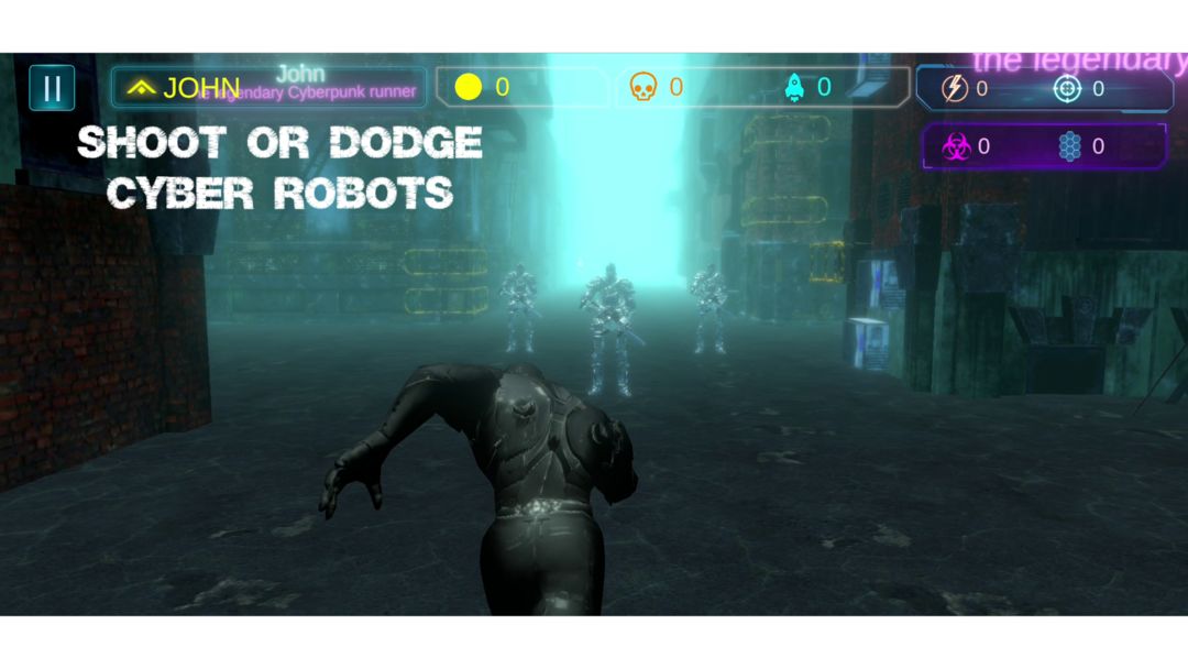 Screenshot of Cyberpunk Runner®