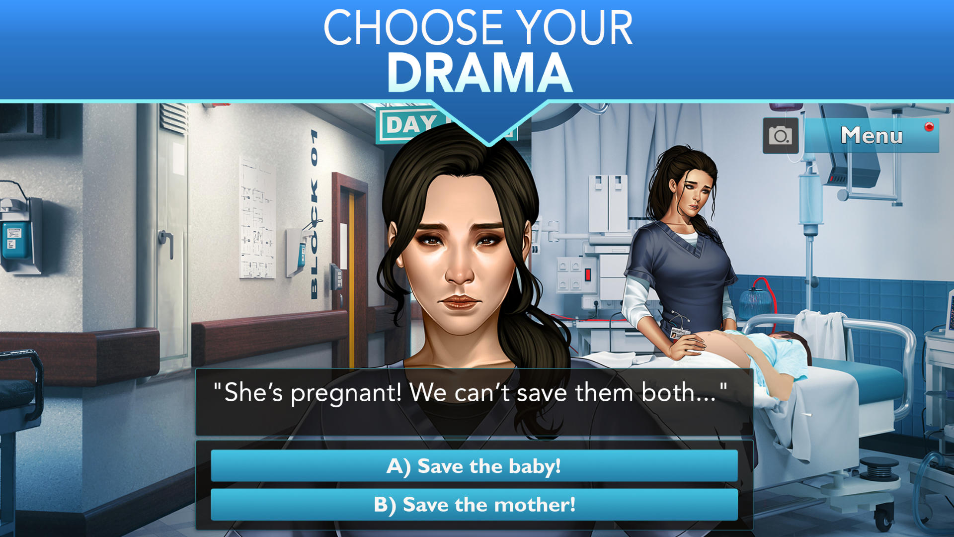 Is It Love? Blue Swan Hospital Game Screenshot