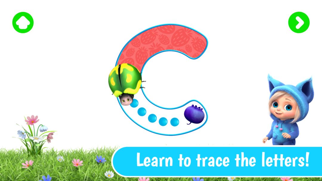 Screenshot of ABC and Phonics – Dave and Ava