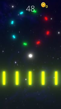 Captura de Tela do Jogo Ball Up - glow edition