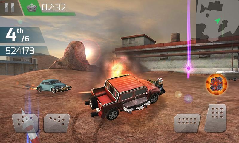 Demolition Derby 3D Game Screenshot