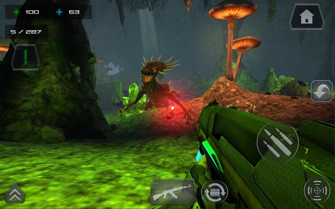 Alien Invasion World War 1 screenshot game