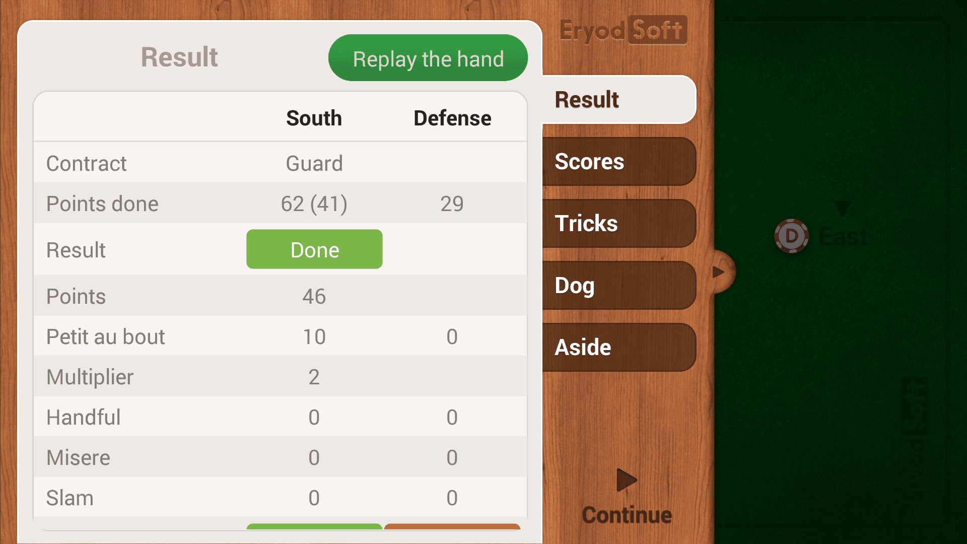 French Tarot + ゲームのスクリーンショット