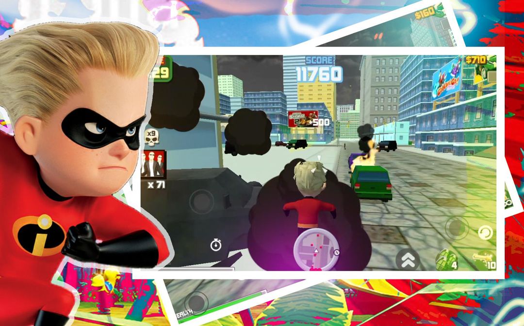 Screenshot of The Incredibles 2 -  Dash Power Mode