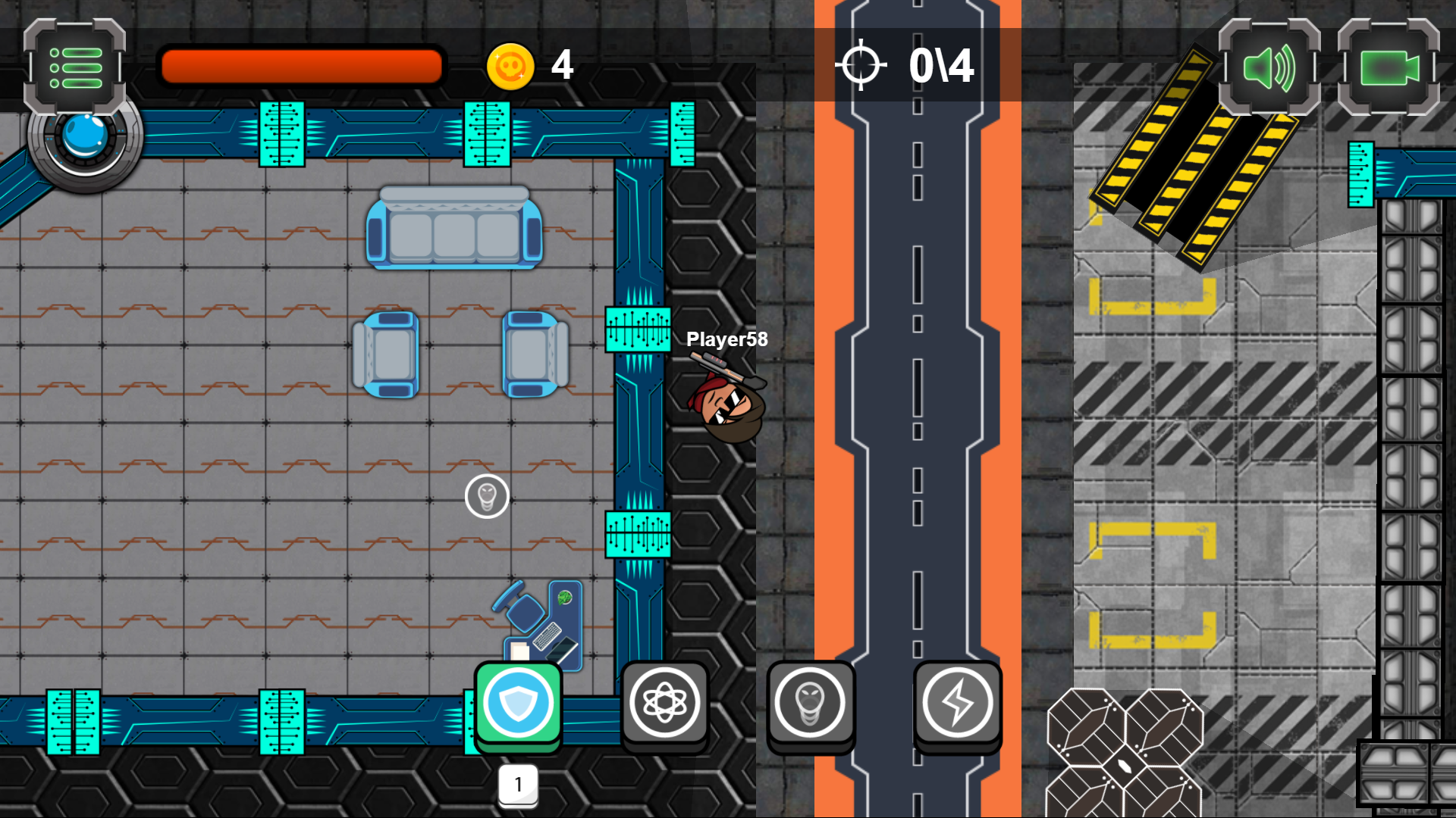 Screenshot of Mini Nova Shooters