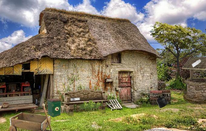 Beautiful Country House Escape Game Screenshot
