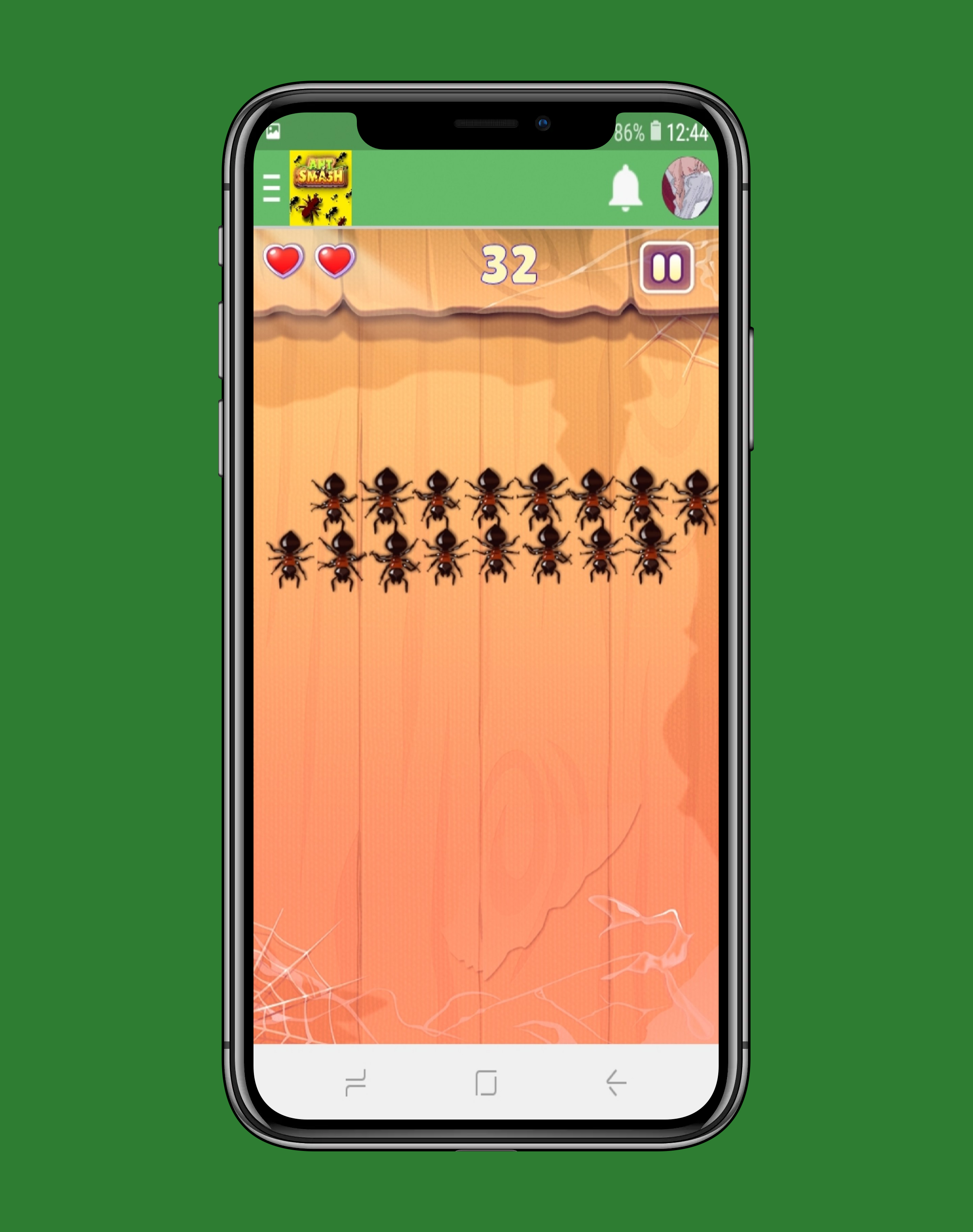 Ant Smasher Game Screenshot