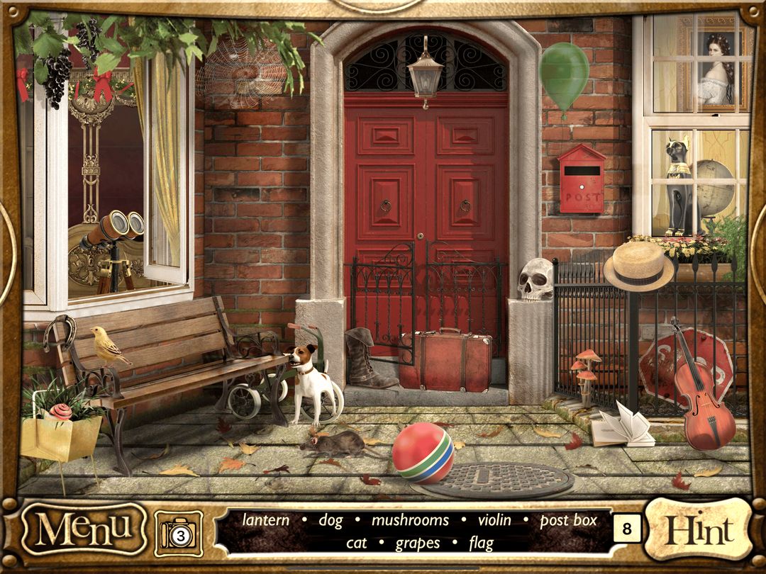 Screenshot of Detective Holmes Hidden Object