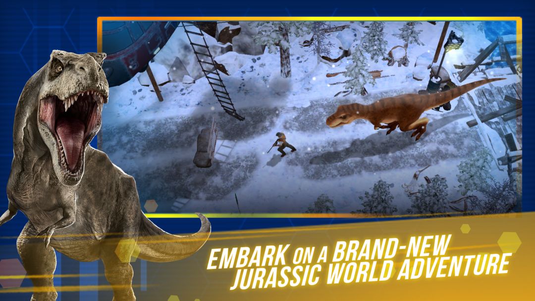 Jurassic World Primal Ops ภาพหน้าจอเกม