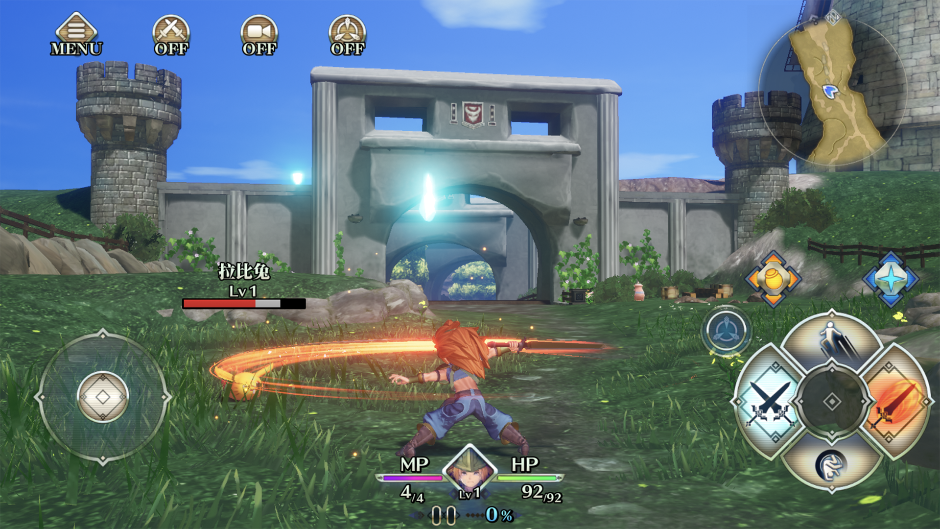 Trials of Mana Game Screenshot