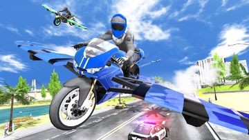 Flying Motorbike Simulator 遊戲截圖