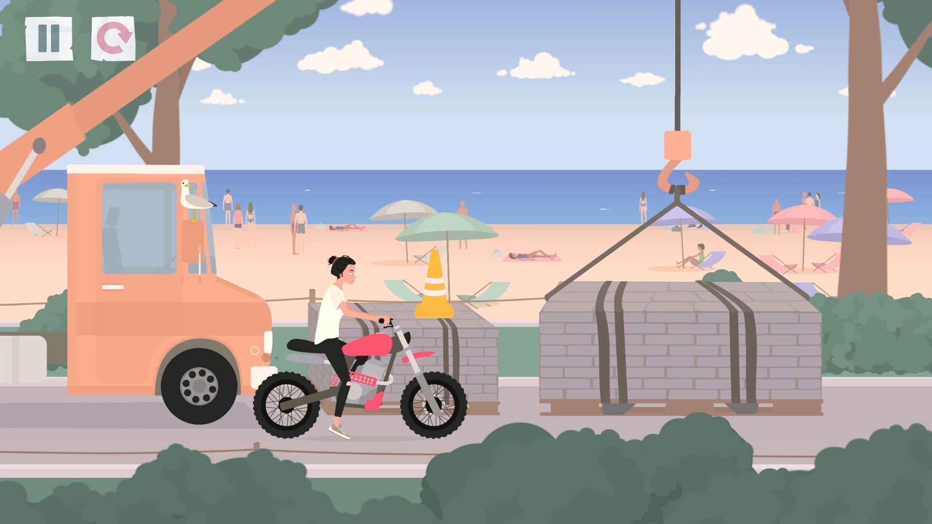 Summer Sprint Game Screenshot
