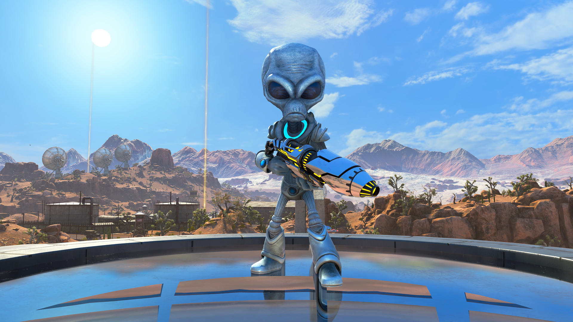 Screenshot of Destroy All Humans!