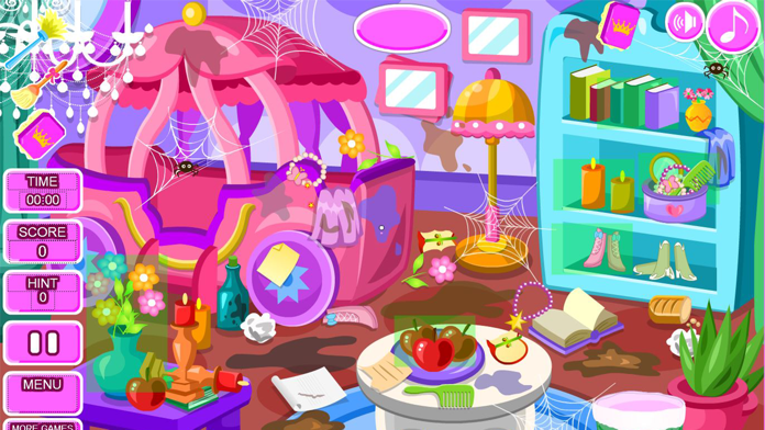 Princess room cleanup ภาพหน้าจอเกม