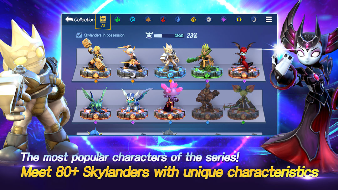 Screenshot of Skylanders™ Ring of Heroes