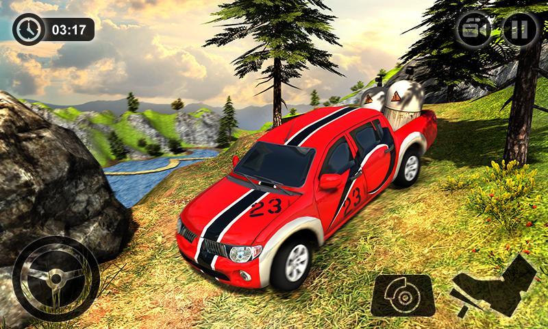 Offroad Hilux Pickup Truck Dri Game Screenshot