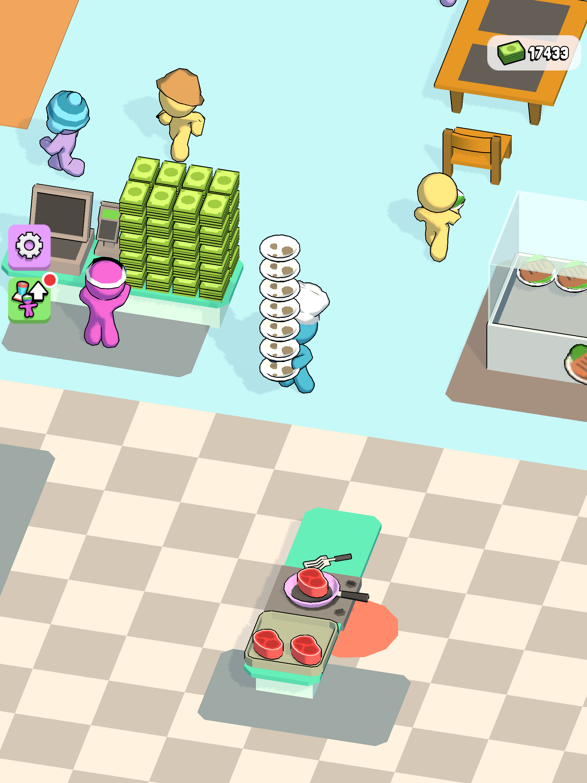 Busy Buffet Game Screenshot