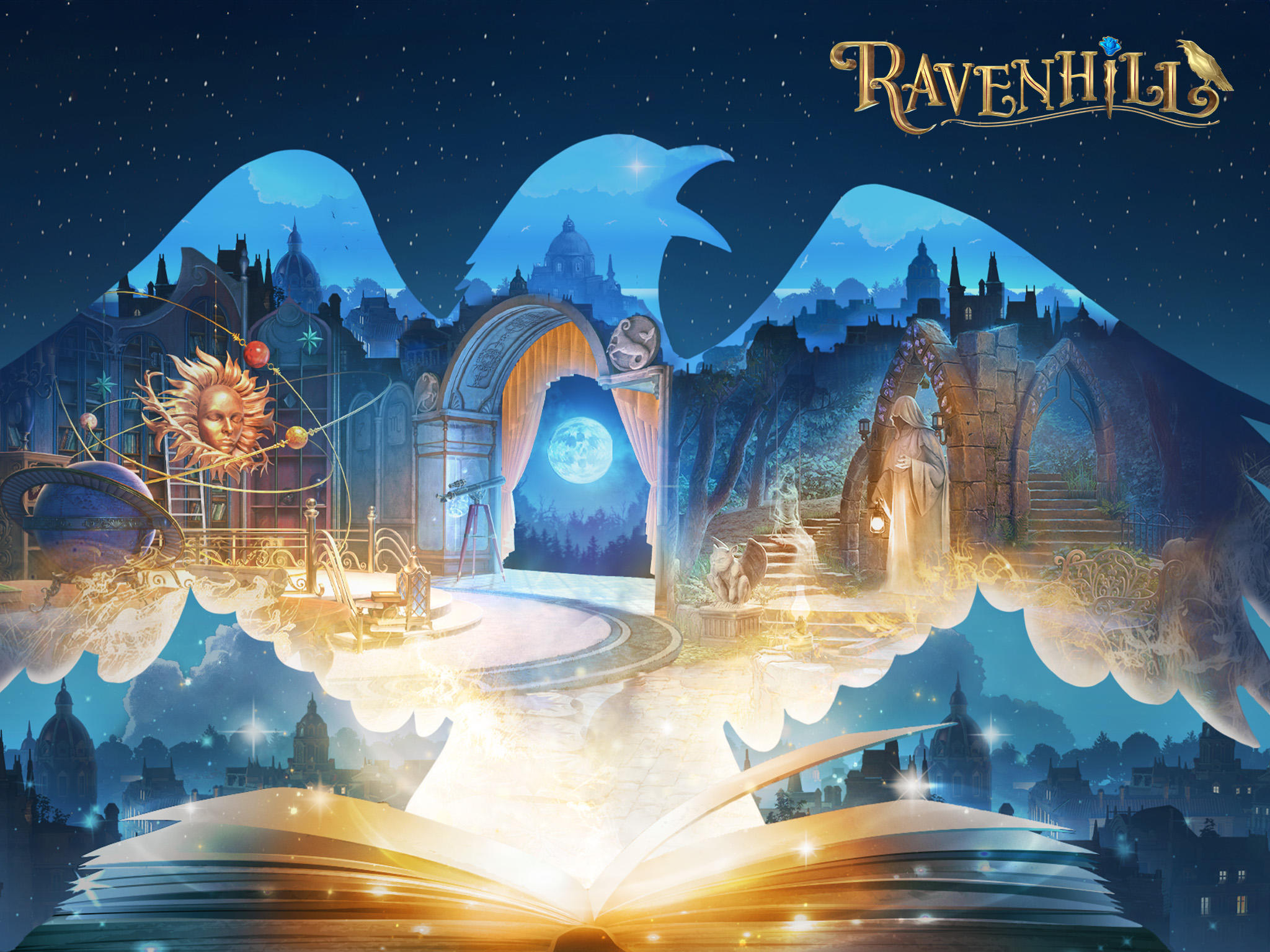 Cuplikan Layar Game Ravenhill: Find Hidden Objects