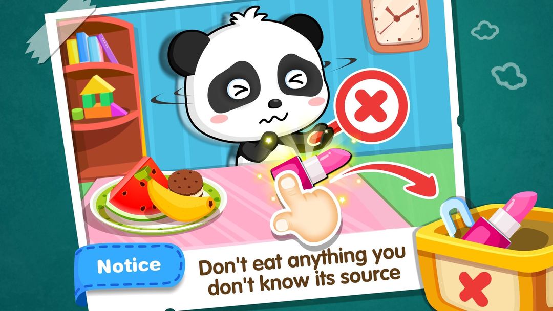 Baby Panda Home Safety screenshot game