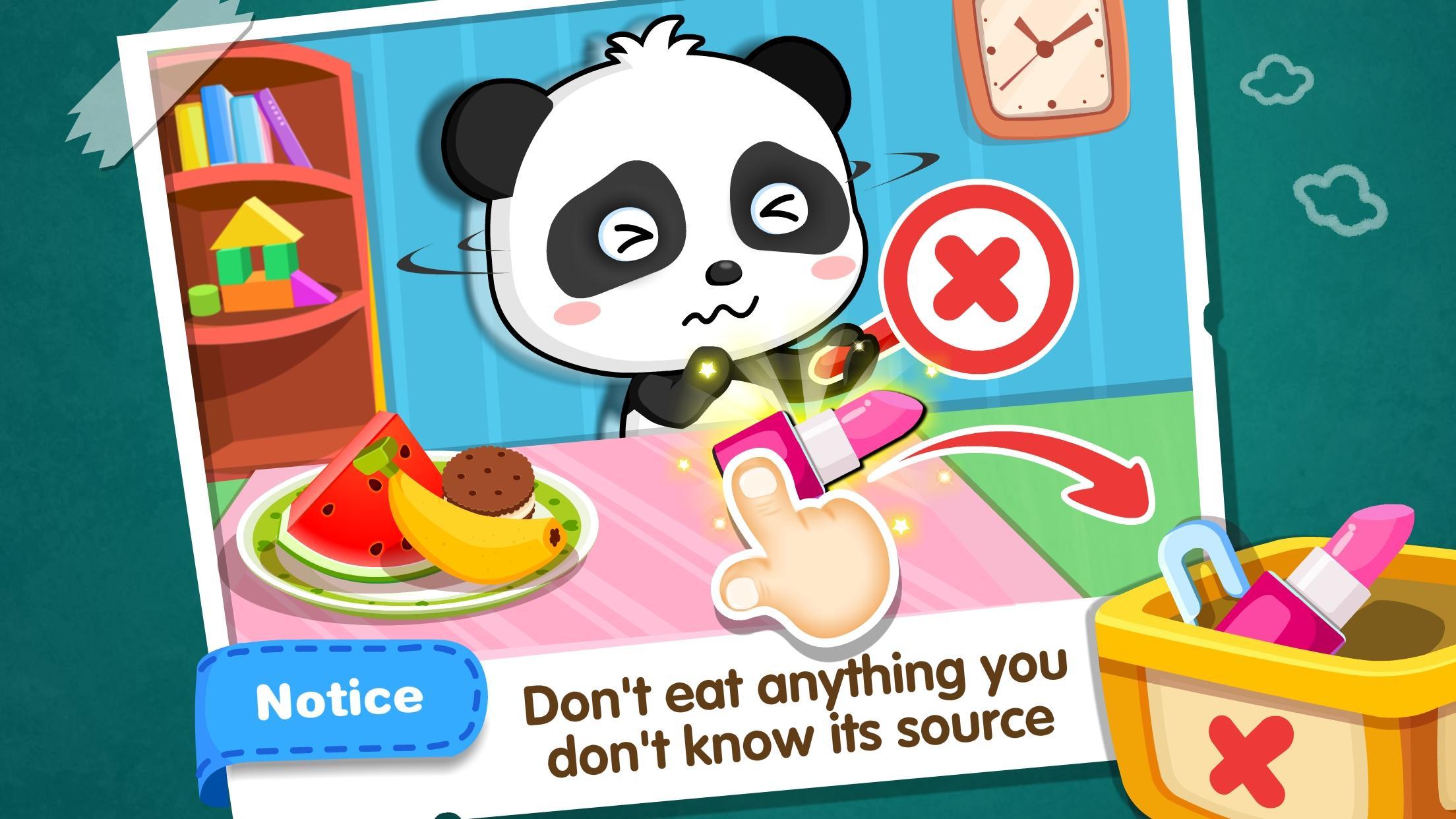 Baby Panda Home Safety Game Screenshot