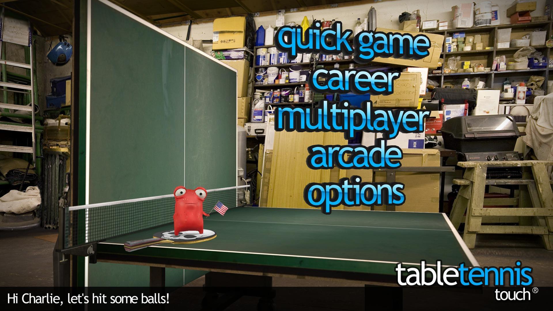 Table Tennis Touch Game Screenshot