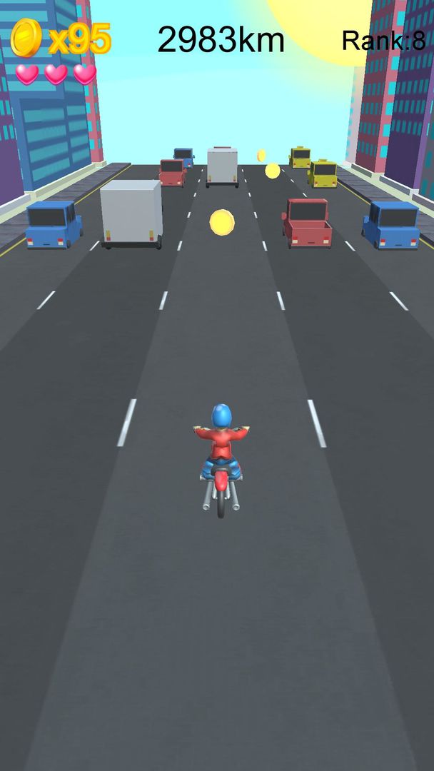 骑着摩托车回家过年 screenshot game