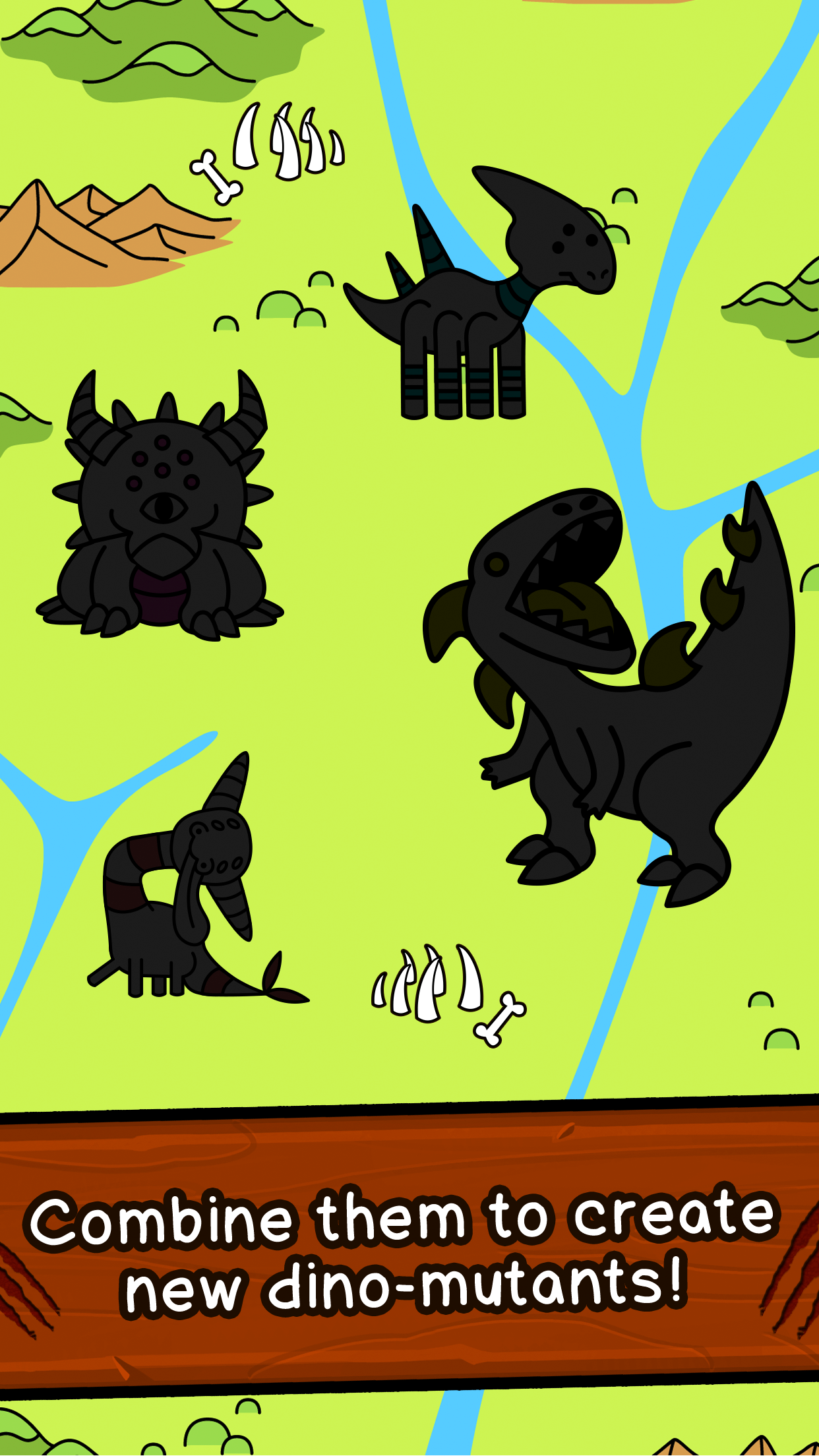 Dino Evolution: Dinosaur Game 게임 스크린샷
