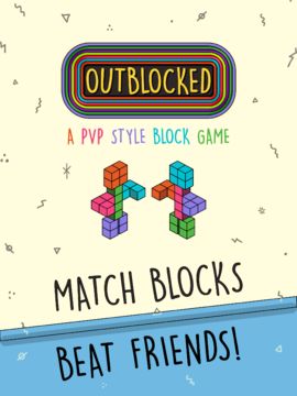 Outblocked Blast Blocks Puzzle Game Screenshot