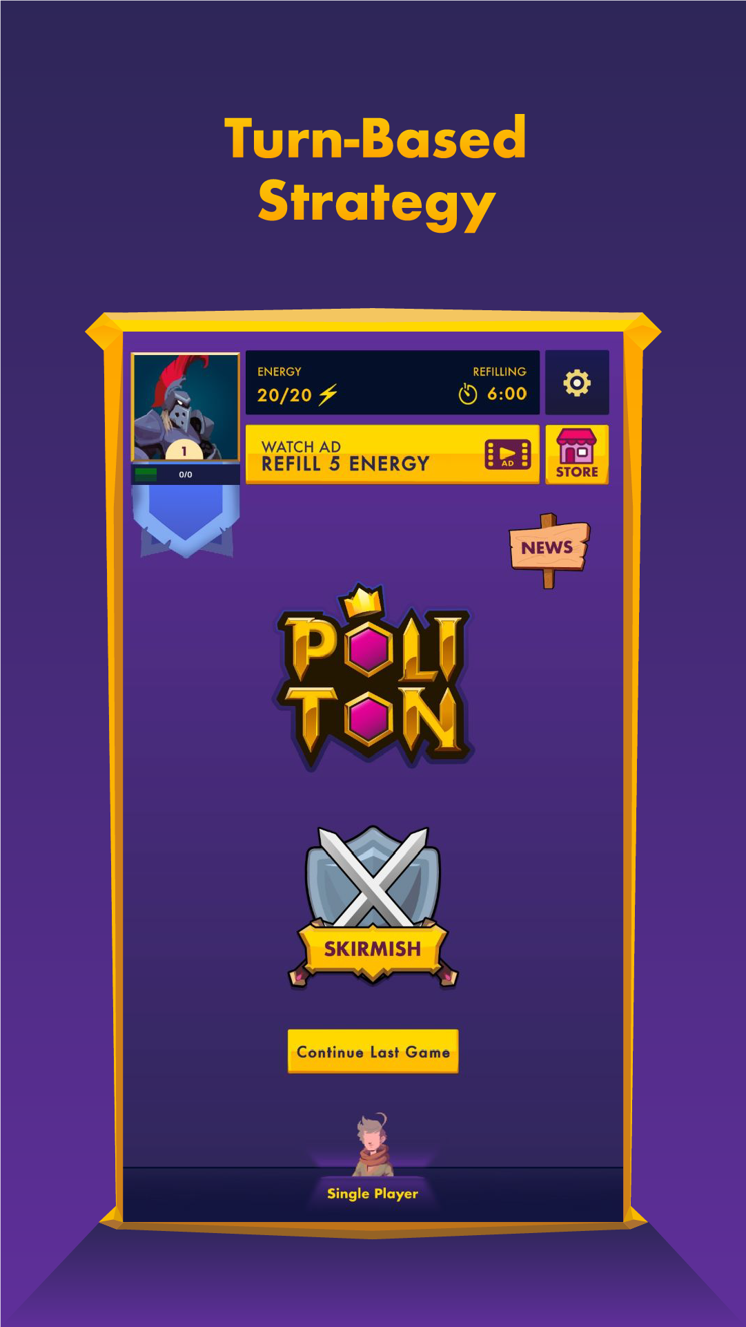 Cuplikan Layar Game Politon - Turn-Based Strategy