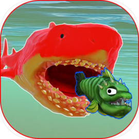 3D Fish Feeding and Grow : Hungry Fish Simulator