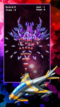 Chicken Shooter: Space Defense Game Screenshot