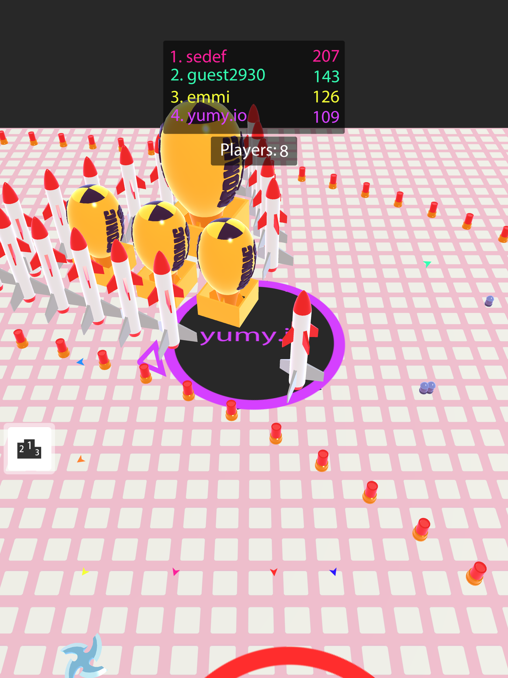 yumy.io - Black Hole Games ภาพหน้าจอเกม