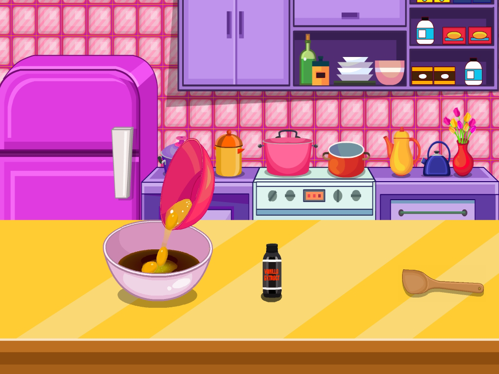 Cuplikan Layar Game Walmut And Marshmallow Brownies With Chocolate