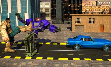 수퍼 히어로 로봇 게임 스크린샷