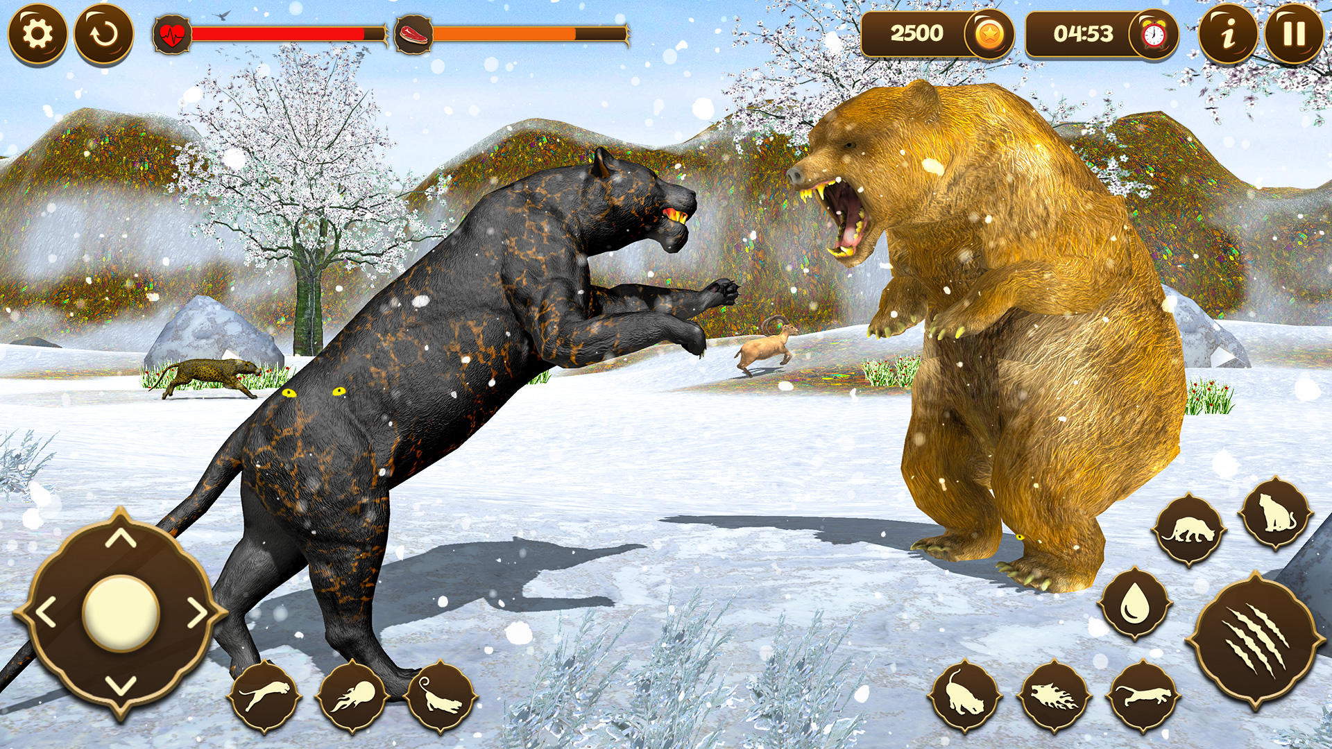 Screenshot 1 of Wilder Panther Famile angreift 1.02