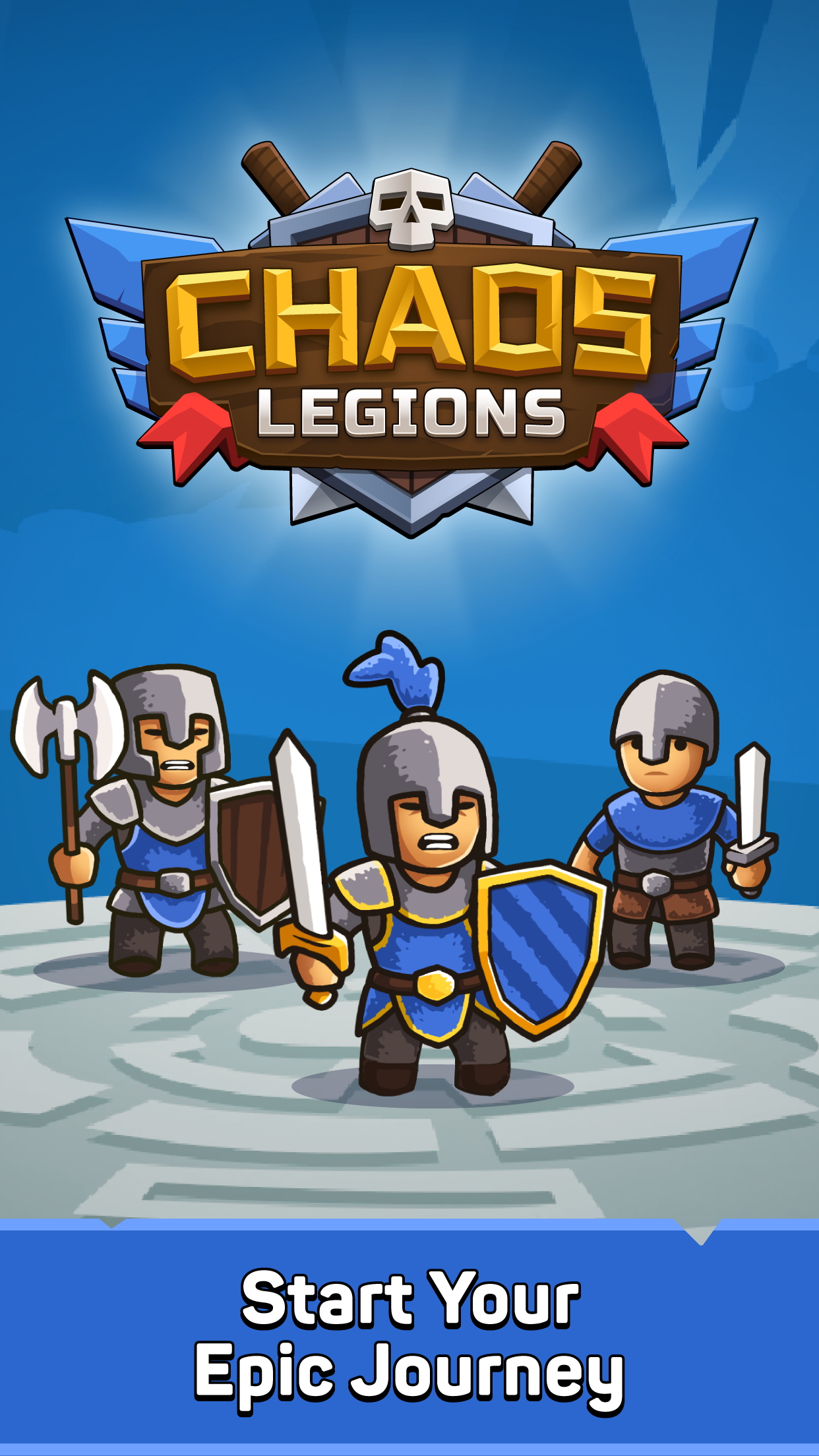 Chaos Legion Idle RPG 게임 스크린 샷