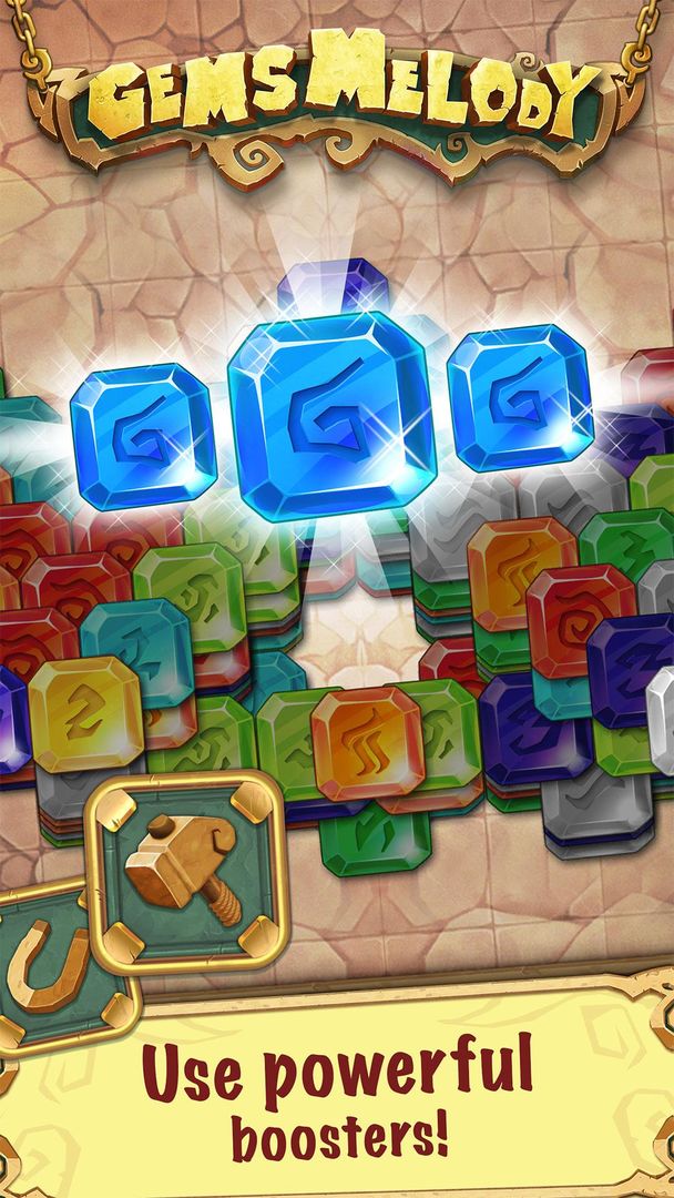 Gems Melody: Matching Puzzle Adventure screenshot game